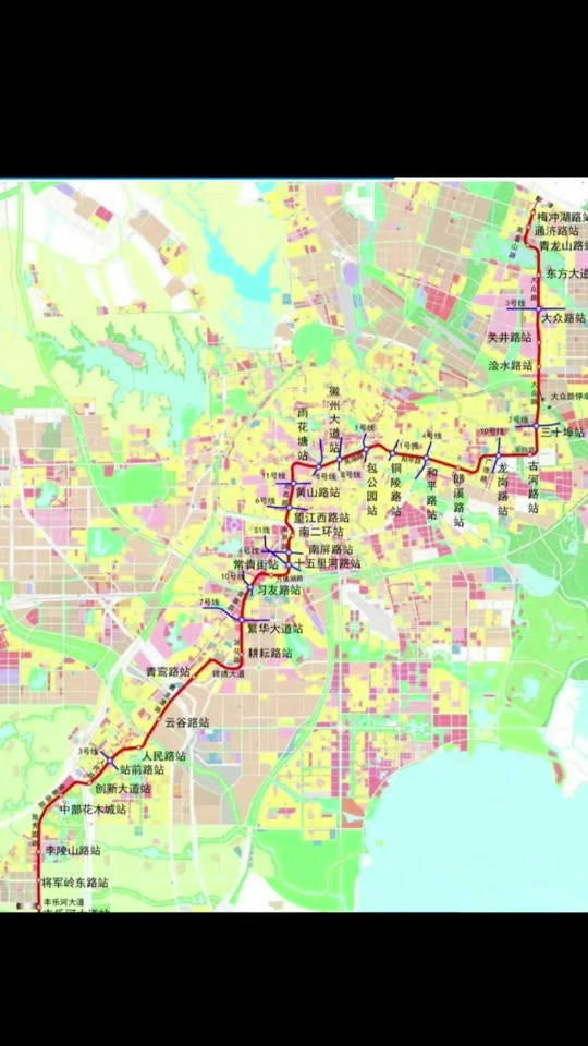 合肥地铁规划图_2030合肥地铁规划图_合肥地铁规划图2025 - 抖音