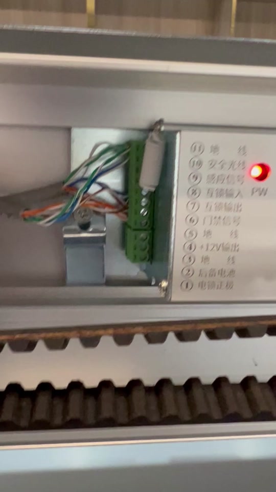 门禁放线正确方法