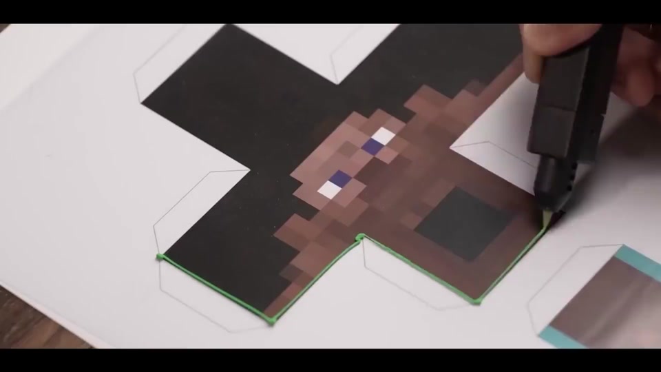 我的世界纸模图纸 打印