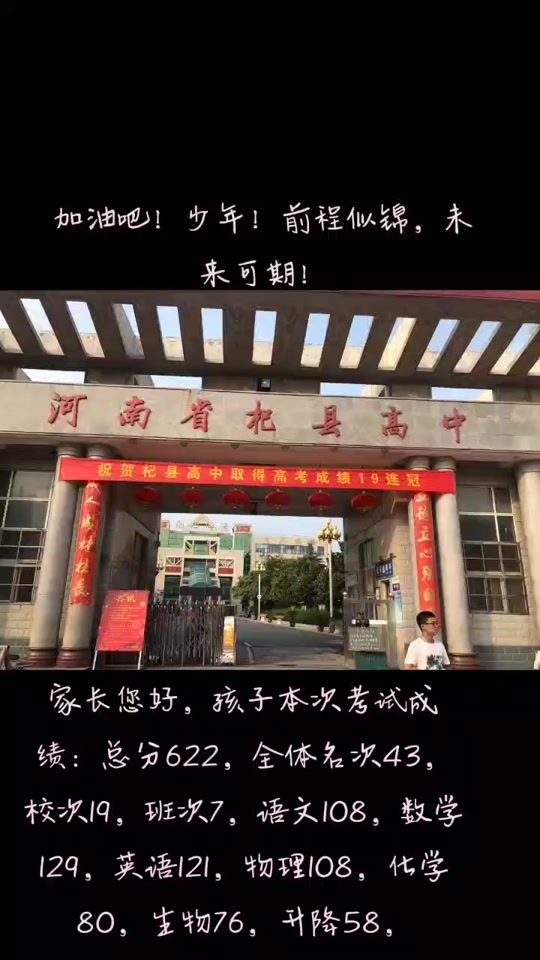24年杞县中考645分能上什么高中 - 抖音