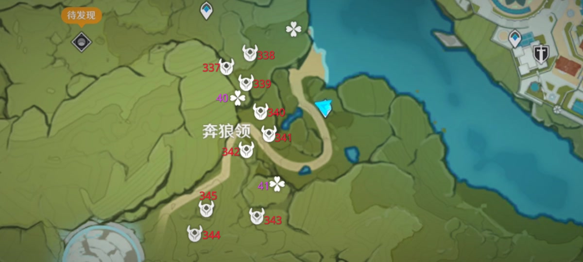苍风高地全部宝箱位置