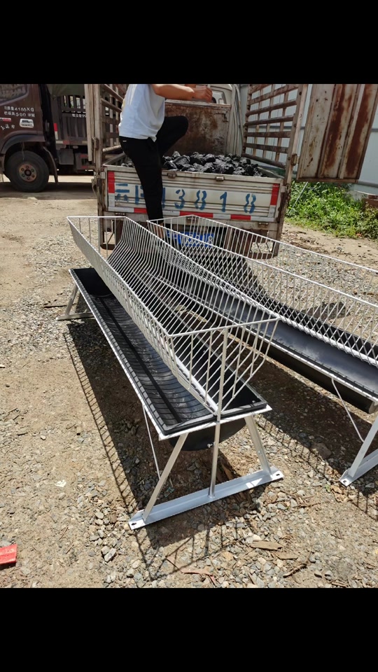 单面羊槽食槽带架子