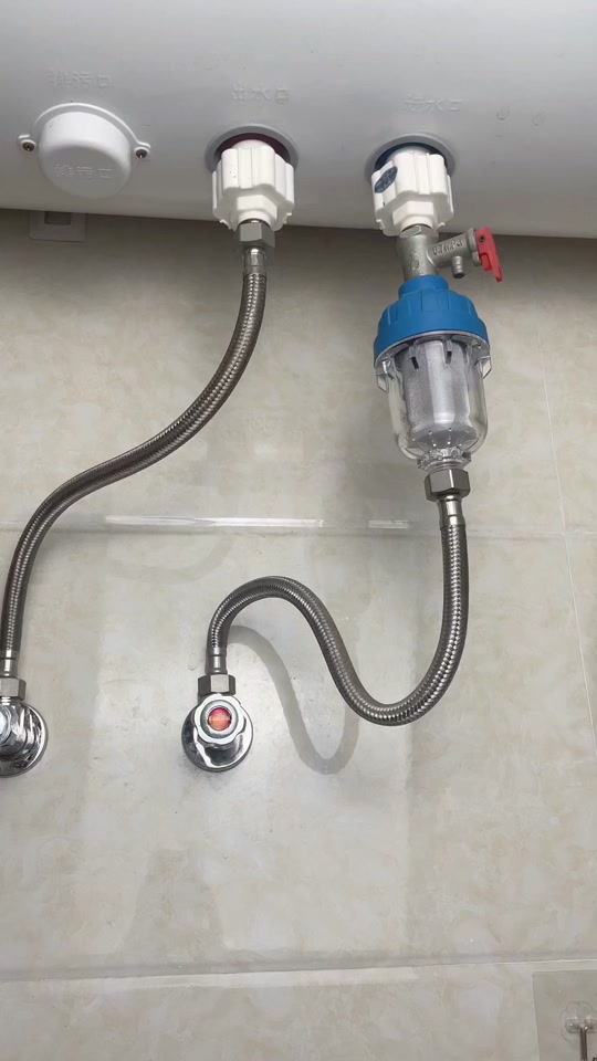 热水器过滤器的正确安装