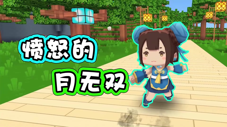 浪晨和粉丝玩迷你世界