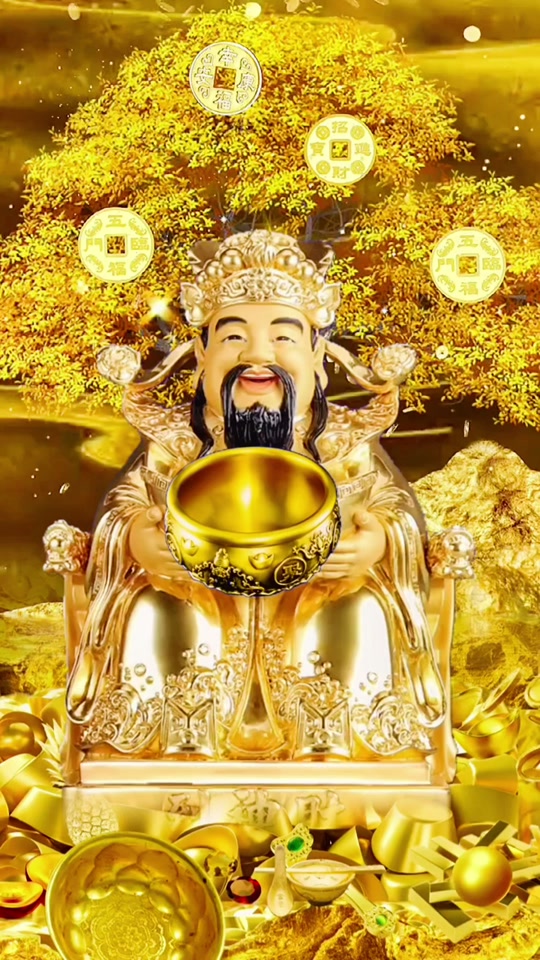 2023财神爷壁纸_财神爷壁纸2021_财神爷壁纸手机壁纸2020 - 抖音