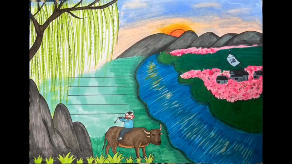 关于朱仝的手抄报