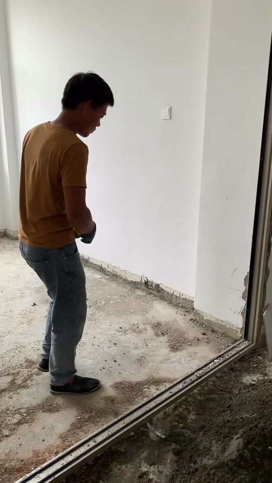 门禁放线正确方法
