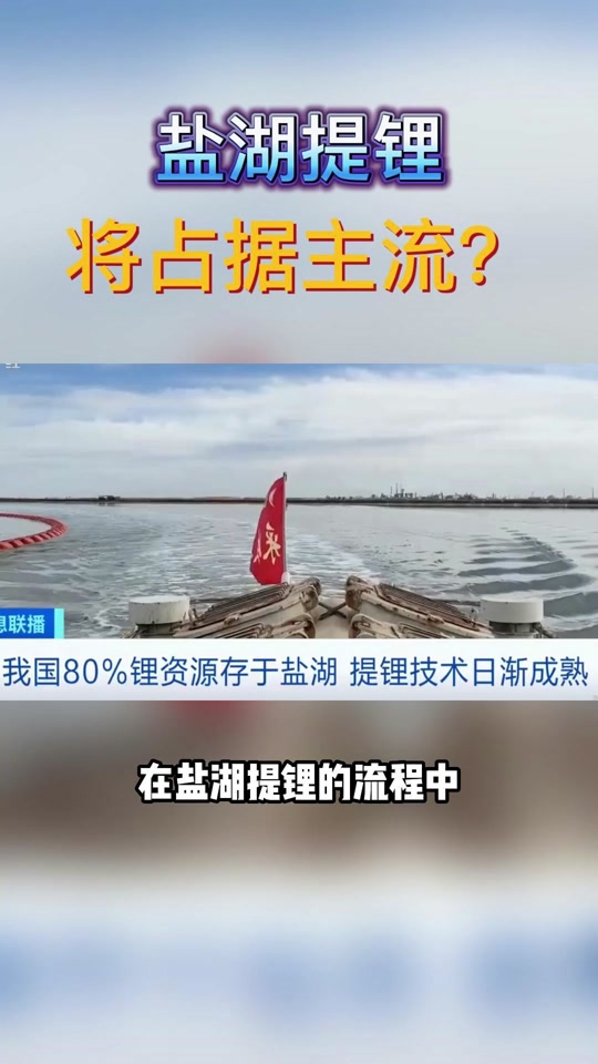 盐湖提锂头疼一万吨投资金额得多少 - 抖音