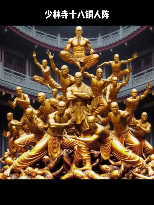 十八铜人阵鬼畜版,怎么突然爆火 - 抖音