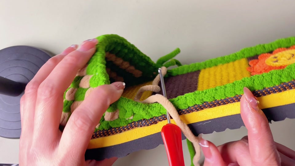 43码拖鞋编织教程全过程龙全教程 - 抖音