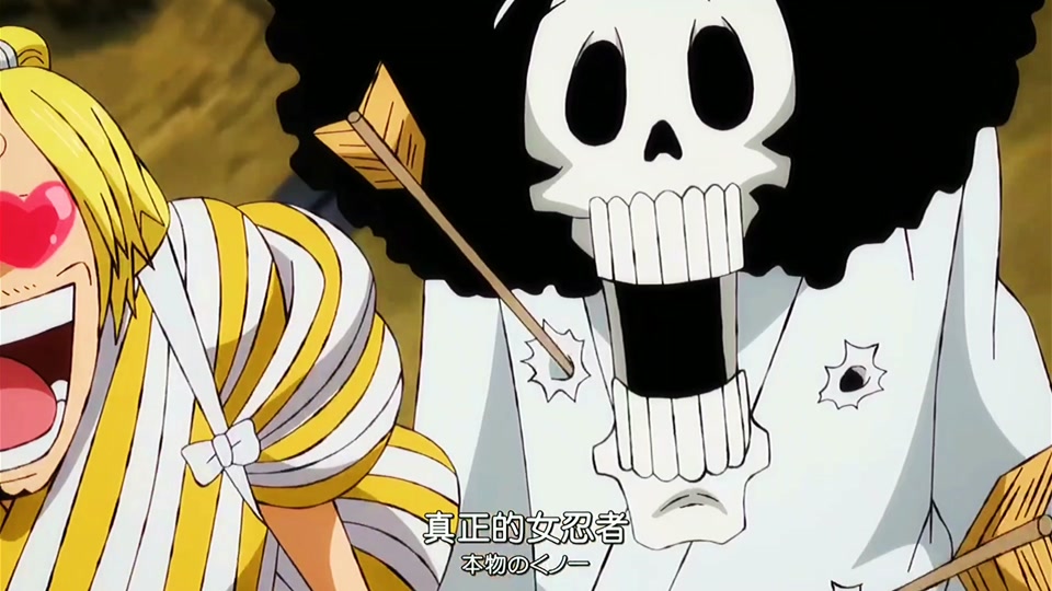 海贼王小忍年轻的时候_小忍年轻时候的样子