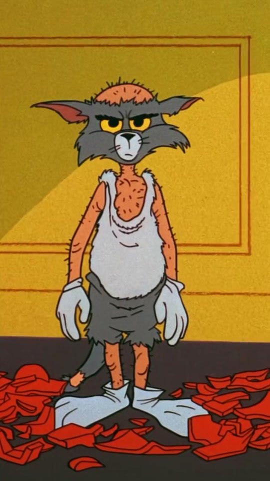 穿西装的汤姆猫头像是情侣_穿西装汤姆猫