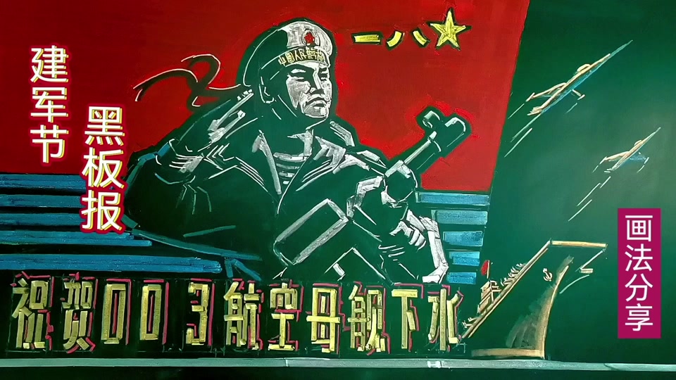强军兴军黑板报