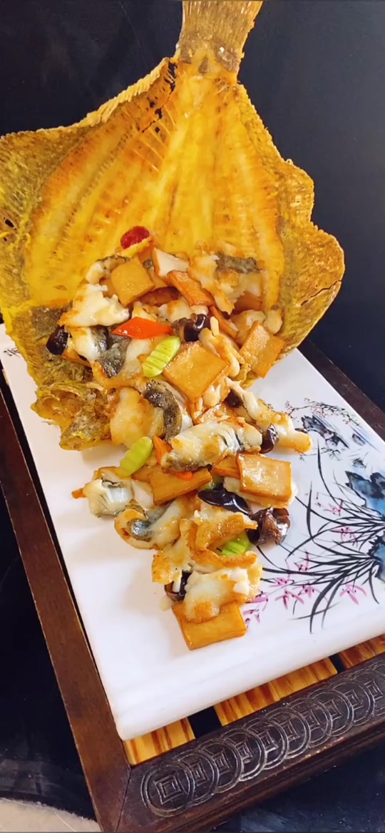 香煎多宝鱼的做法
