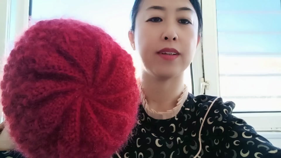 艳凤用松鼠绒线织了一个新款妈妈帽很好看一起织吧上集 #手工编织零