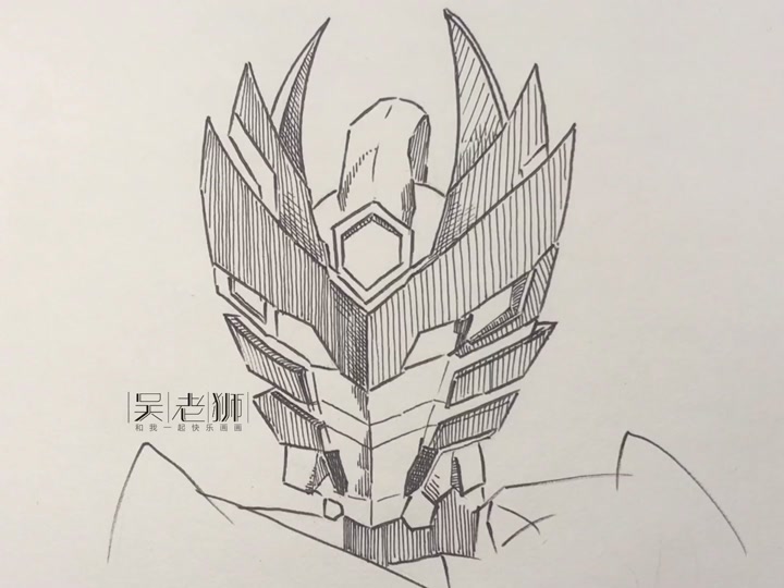 飞影铠甲出现学校_飞影铠甲画_学画飞影铠甲 - 抖音