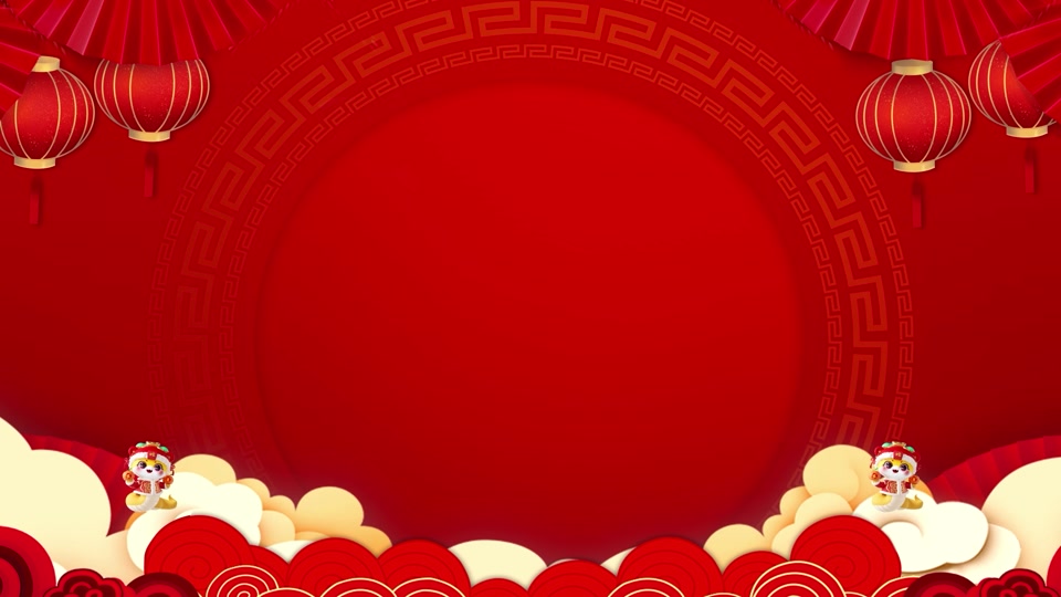 2025年春节联谊会主背景