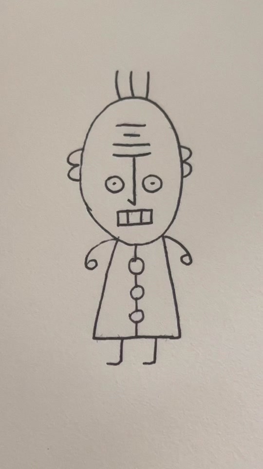 老丁头简笔画