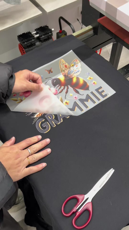 欣科达白墨烫画