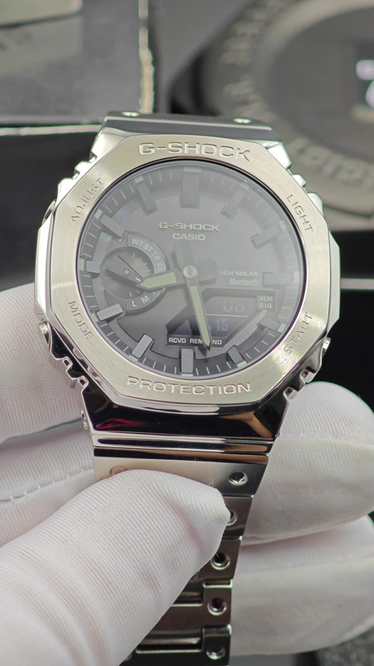 卡西欧日志钢带