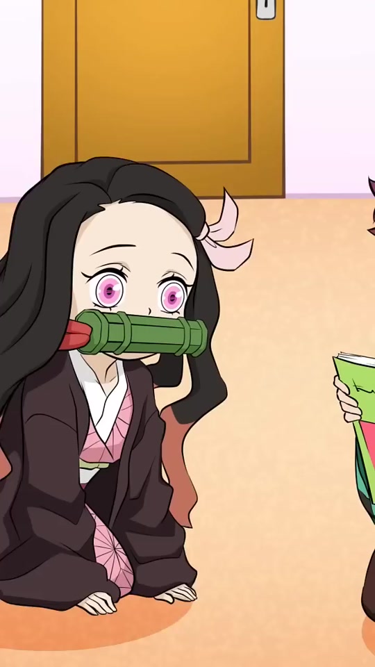 香奈乎追着砍祢豆子 - 抖音