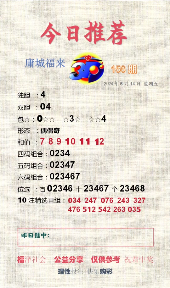 福彩3d开奖结果中奖比例表 - 抖音