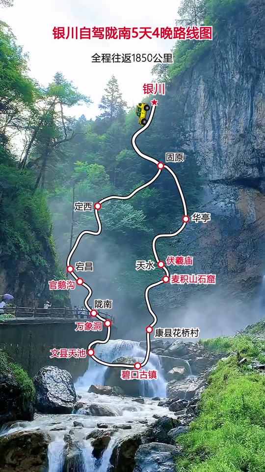 西安陇南自驾3-4天最佳线路攻略 - 抖音