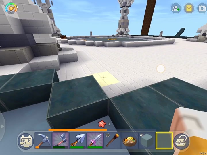 迷你世界生存海景房教程2024 - 抖音