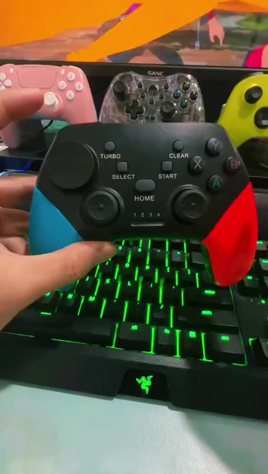 vinyson游戏手柄如何配对电视 - 抖音