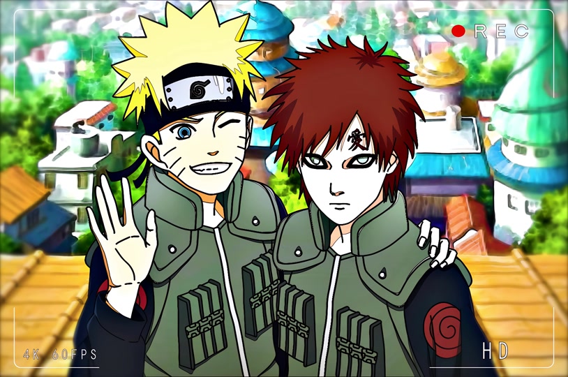 鸣人说我爱罗太帅了 - 抖音