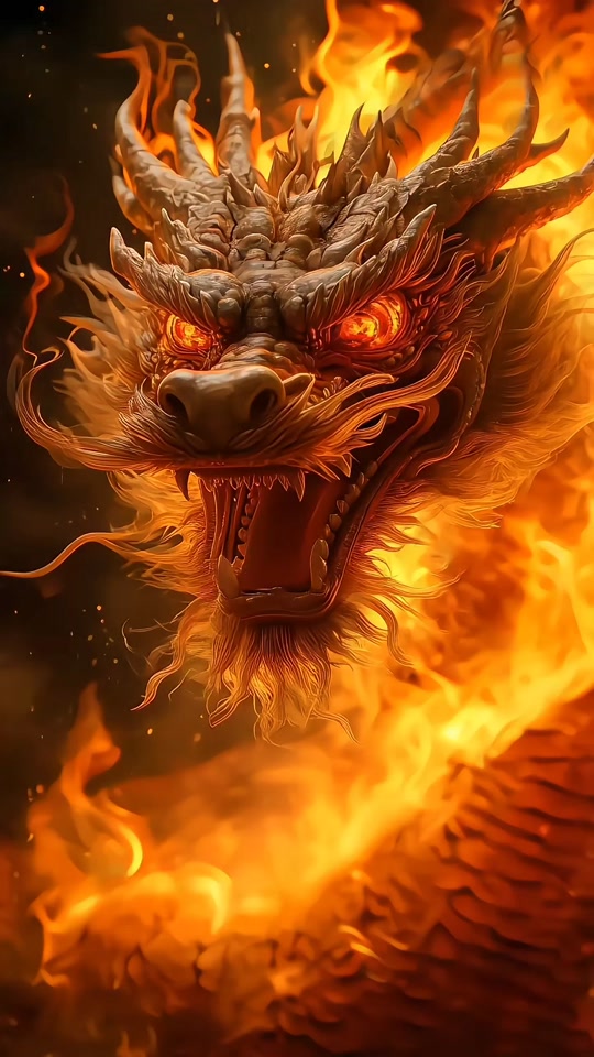 龙头图腾动态壁纸