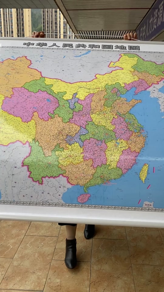 亚洲政区图手绘
