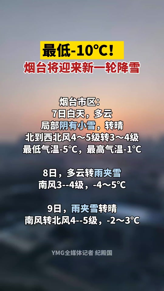 烟台气温最新预报 - 抖音