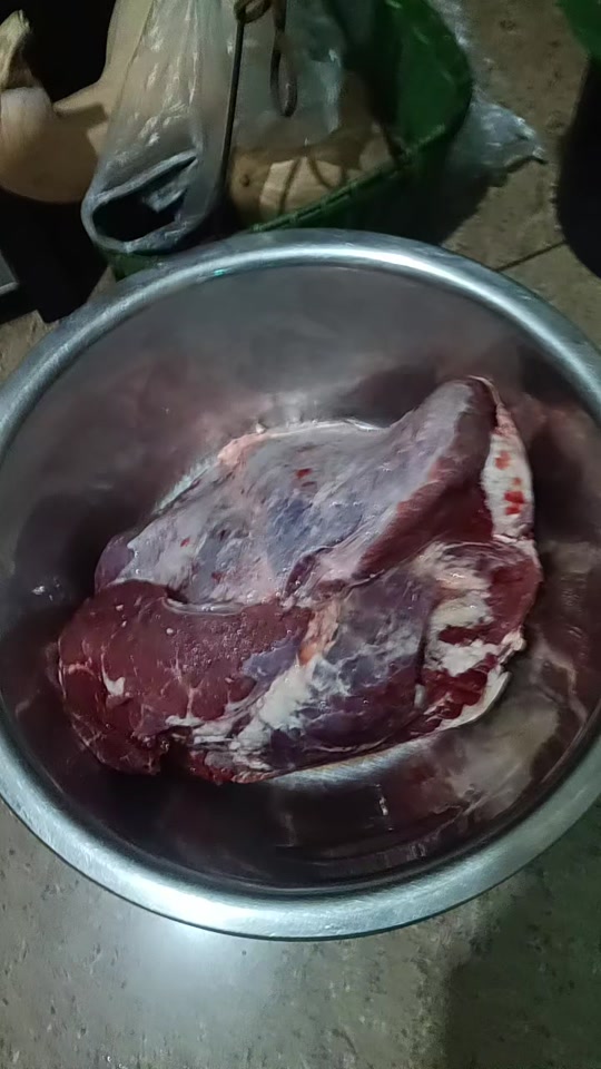 安徽黄牛肉,我儿有口福了