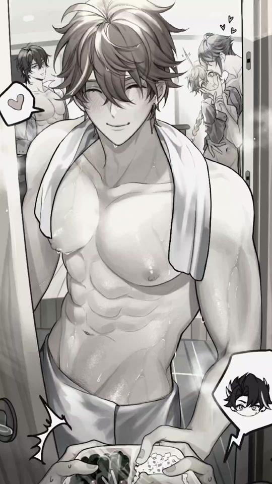 原神男角色腹肌 公子 - 抖音