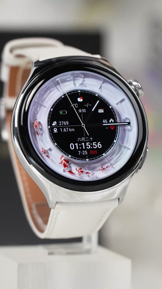 华为小锦鲤手表是是动态壁纸吗? - 抖音
