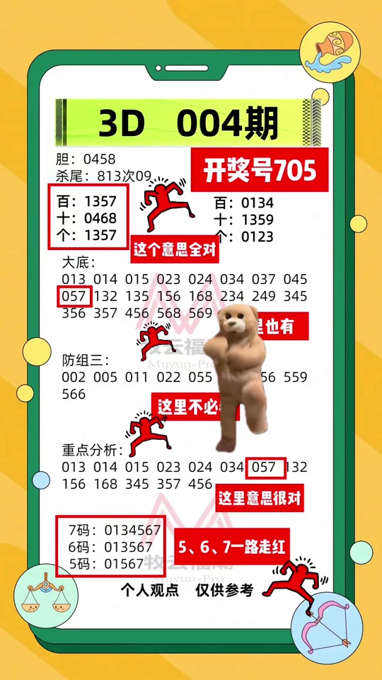 今晚3d号码一中的是哪一注最准的 - 抖音