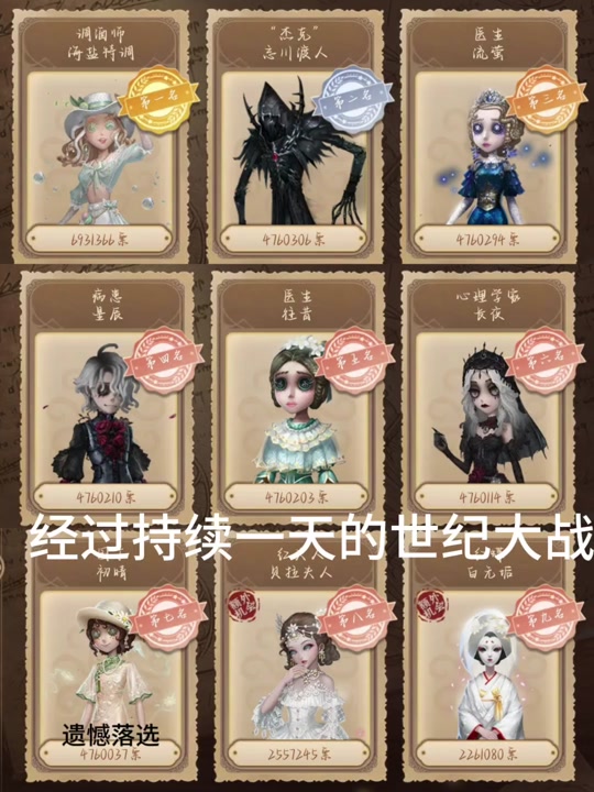 第五人格2024年返场皮肤以及时间 - 抖音
