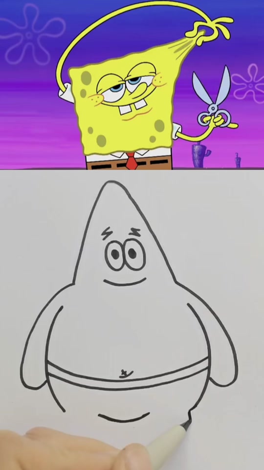 动画片里的所有人物简笔画