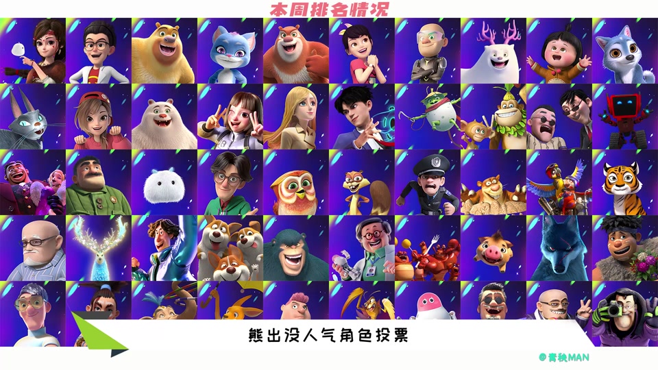 熊出没电影返场人物投票时间 - 抖音