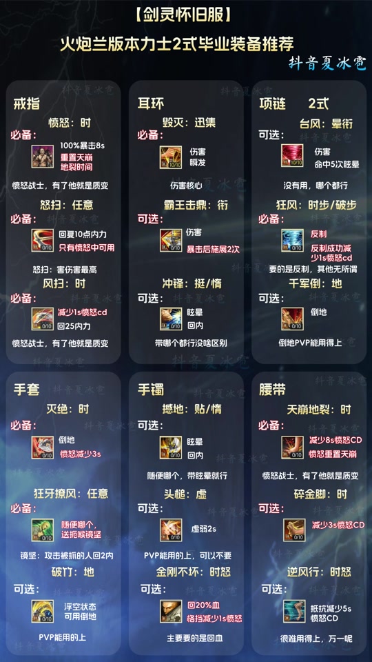 剑灵装备一式二式啥区别 - 抖音