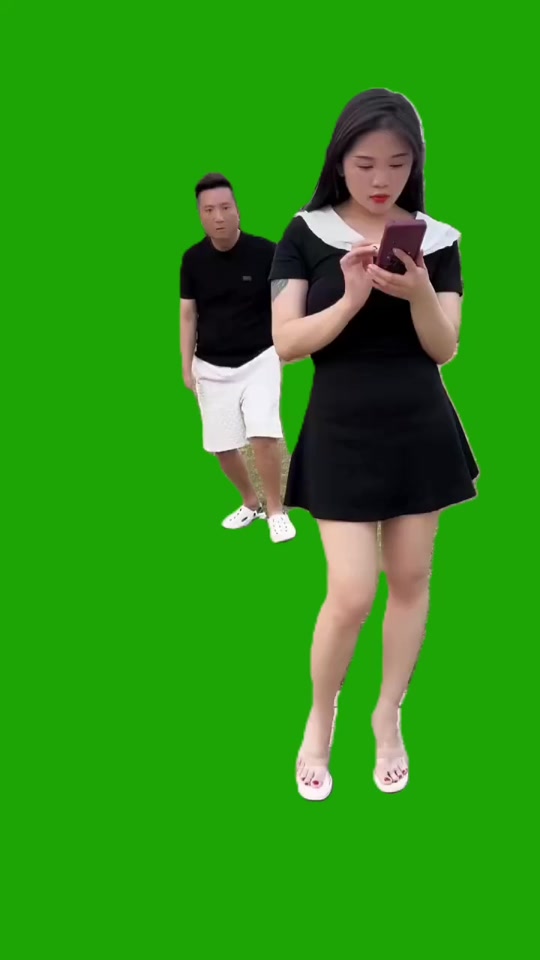 鼠标绿幕素材