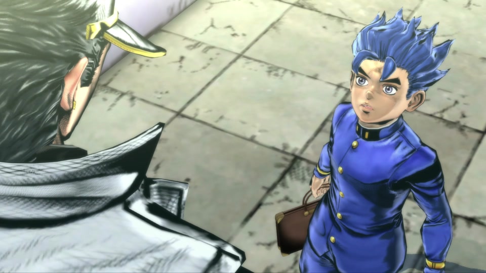 徐伦读取承太郎记忆光碟壁纸