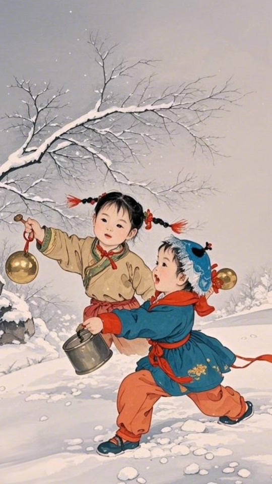 五年级下册语文稚子弄冰作画