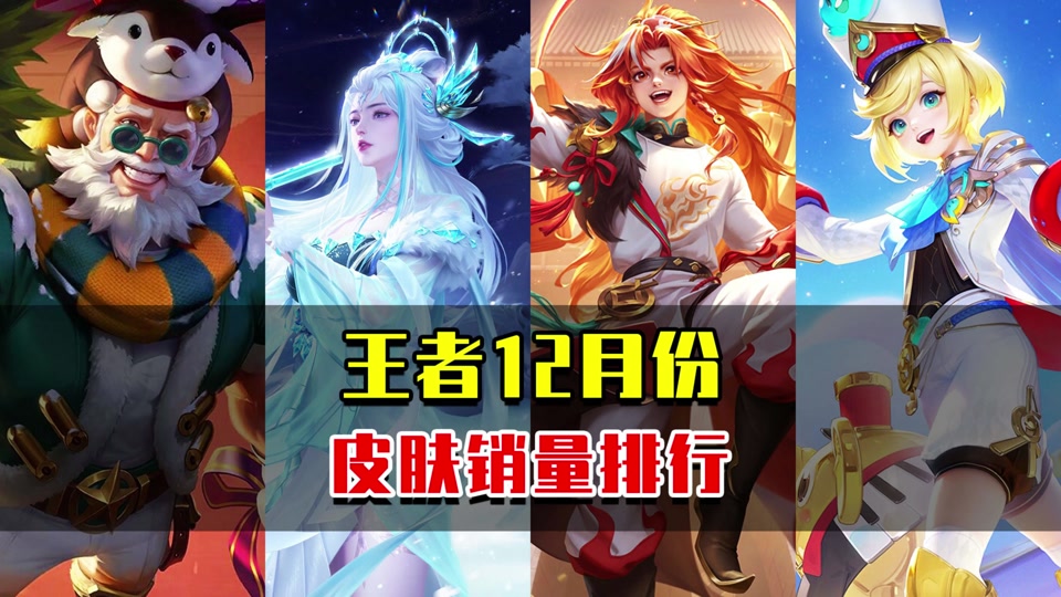 王者荣耀2024年皮肤销量对比 - 抖音