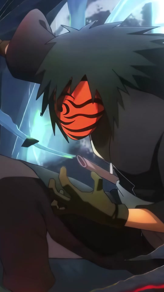 面具壁纸手机壁纸_火影白面具手机壁纸