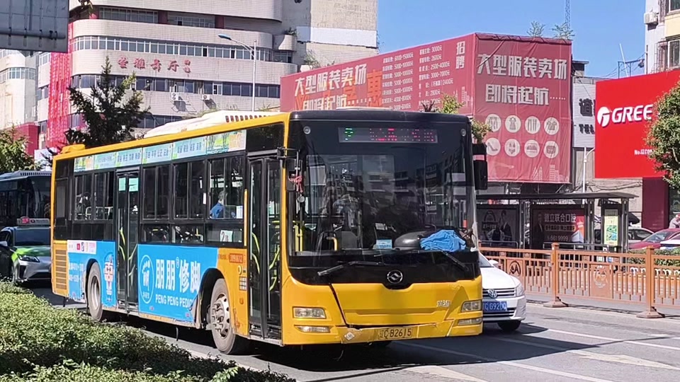 鞍山公交车新车