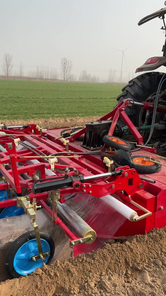 起垄覆膜播种一体机农音