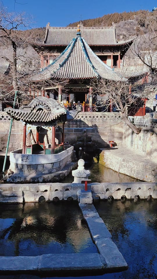 晋祠难老泉复流