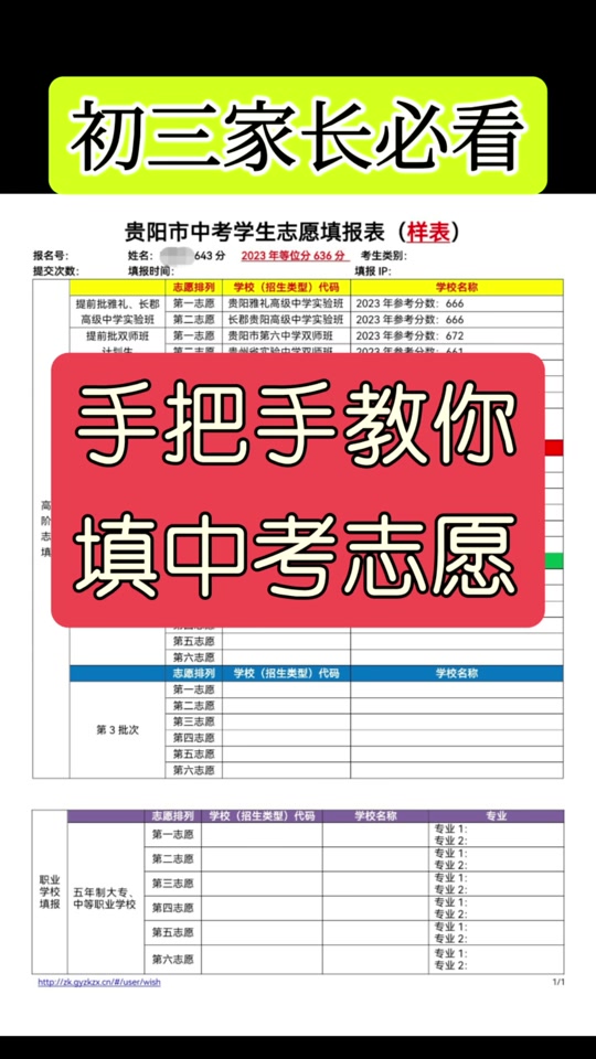 中考志愿有什么用(中考志愿干什么用的)  第2张